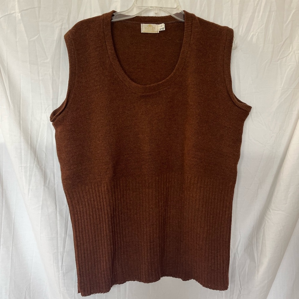 Vintage Vaughn At Slather Gate University Men’s Shop Wool Blend Sweater Vest L